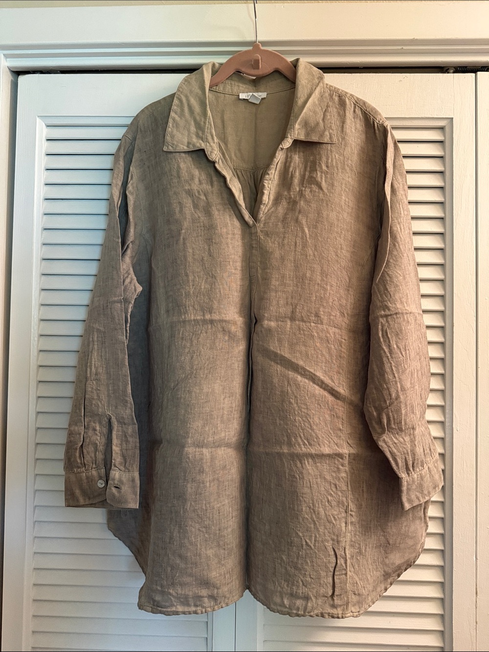 J Jill Linen Tunic - Picture 1 of 2